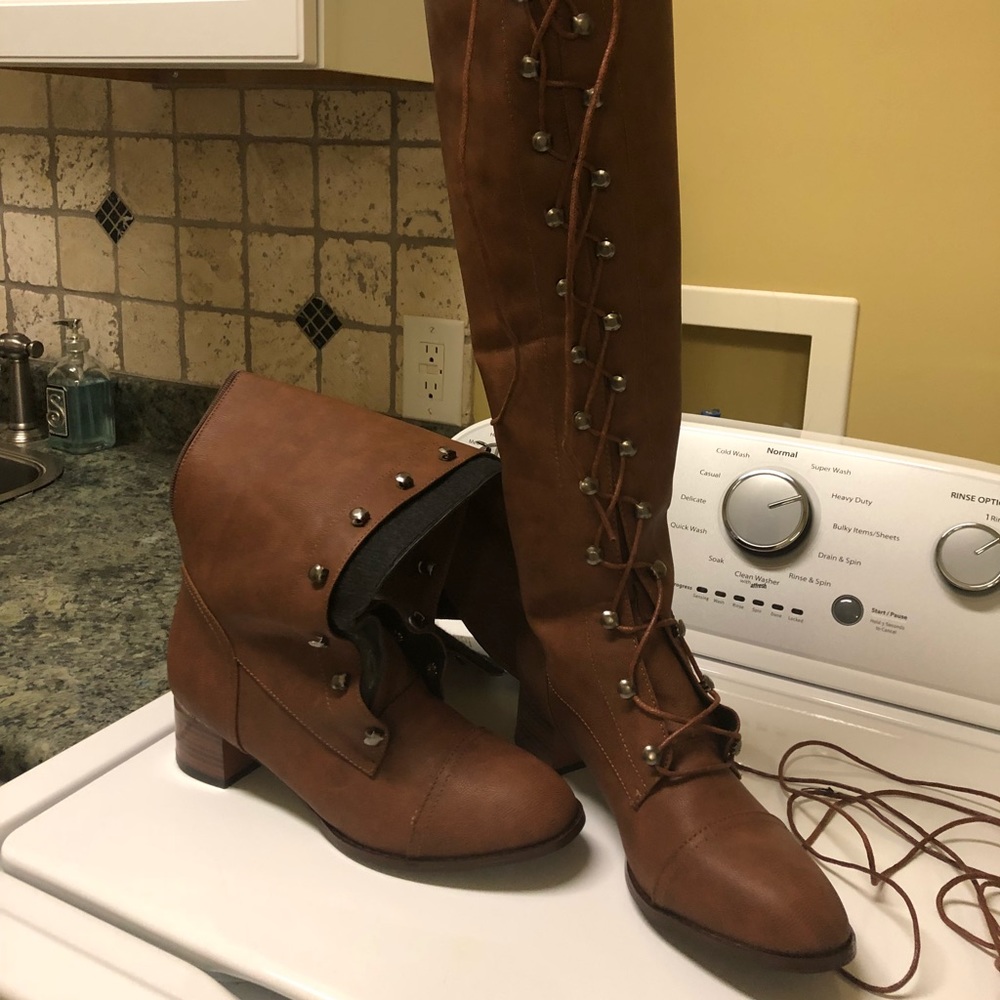 Ladies tall high boots!